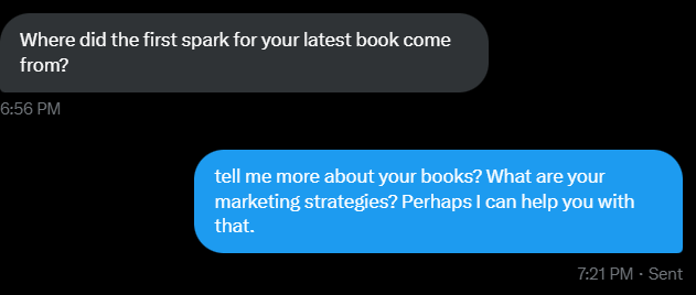 HenryMaltezos's tweet photo. Feeling creative today, I decided to mess with some scammers using 'reverse argumentation'
#writerlife #ScamFail #WritingWithWit #ScamBaiting #amwriting https://t.co/cmT6sGCNfX