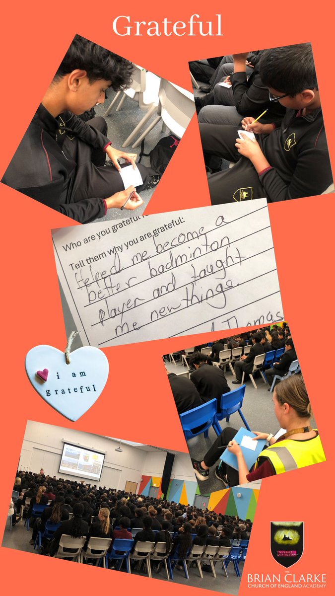 BrianClarkeAcad's tweet image. Today in collective worship, we reflected on the year and filled in gratitude slips — small notes of appreciation for those who’ve supported us through this wonderful journey. 💛
Thank you to everyone who’s made this year so special. #Gratitude #Community #Growth