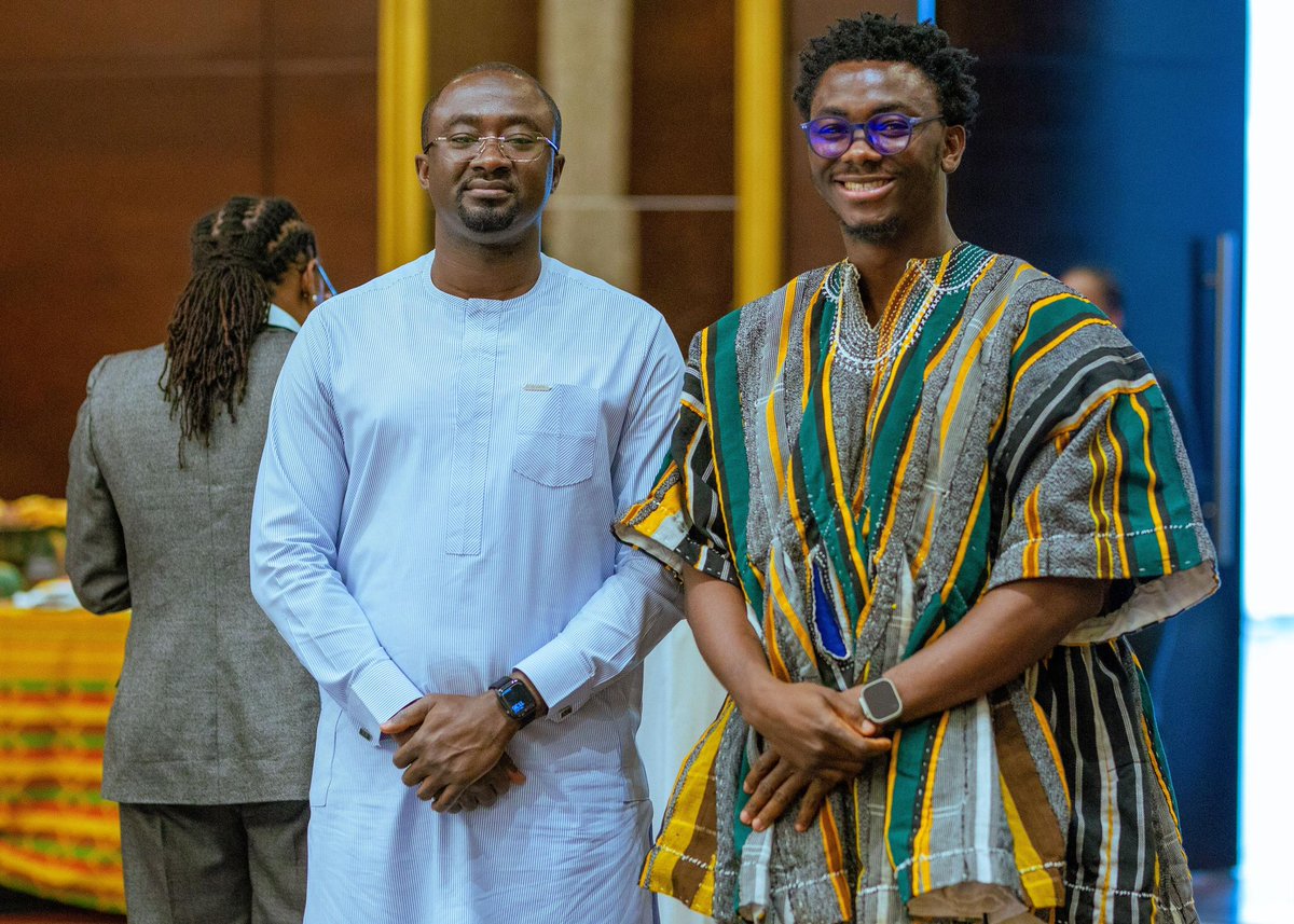 ewuraadamskarim's tweet image. Had the honor of being the moderator for the maiden Maritime Leadership and Innovation Day conference held at the Mövenpick Ambassador Hotel in Accra.
The conference was hosted by Joyce Bawah Mogtari, Esq., @joyce_bawah Senior Presidential Advisor and Presidential Aide to…