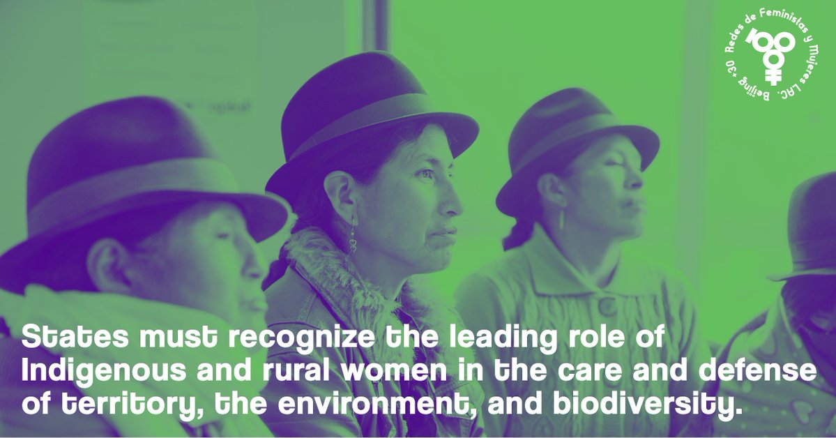 redclade's tweet image. The #XVIRegionalConferenceOnWomen is a historic opportunity to promote regional public policies that acknowledge the intersectionality experienced by Indigenous and rural women, with and without disabilities, in order to ensure access to rights.
📌 forofeministaxvicrm.my.canva.site/#inicio