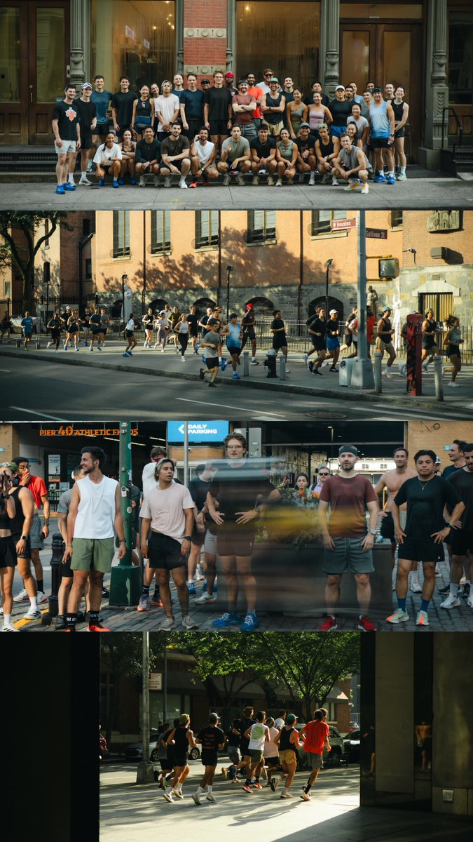Photographed <a href="/mintednewyork/">Marcus Milione</a> <a href="/MarcusMilione/">Marcus Milione</a> this morning for their run