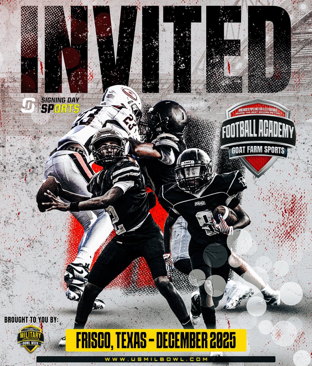 Joshua_QB's tweet image. Received my official invite to #TheFootballAcademy - thank you @CoachMcCannERT , @USArmyBowl , and @GregCooperUSA. Can’t wait!