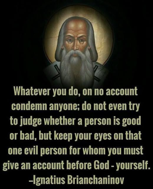 GeekOrthodox's tweet image. This is what "do not judge" means. However, we can argue the veracity of Truth. If someone is wrong, you can tell them they are wrong. If someone is doing something wrong, by all means correct them. If someone is in sin, we can point it out. Simply correcting a person is not…