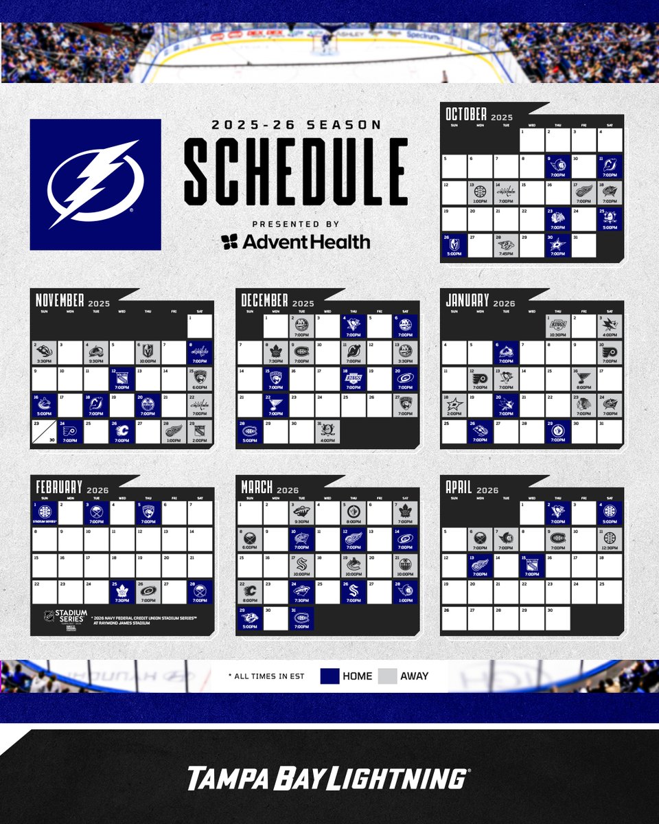 TBLightning's tweet image. The moment you've been waiting for ✨
➡️ tbl.co/25schedule