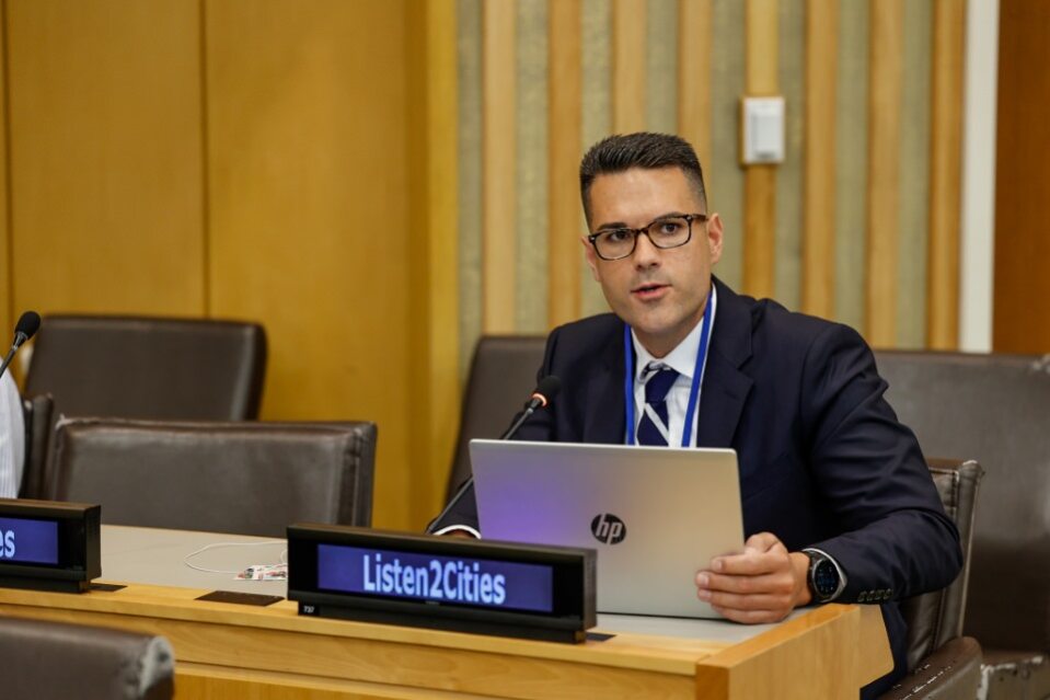 GlobalTaskforce's tweet image. 📍#Listen2Cities at #LRGF
@RealEthanYoung, Subregional Secretary for Noram @PSIglobalunion
"#LRGs and unions must co-create models that leave no-one behind. The declaration on future generations needs to embed localization as the rule, not the exception"
#HLPF2025 #2030Agenda