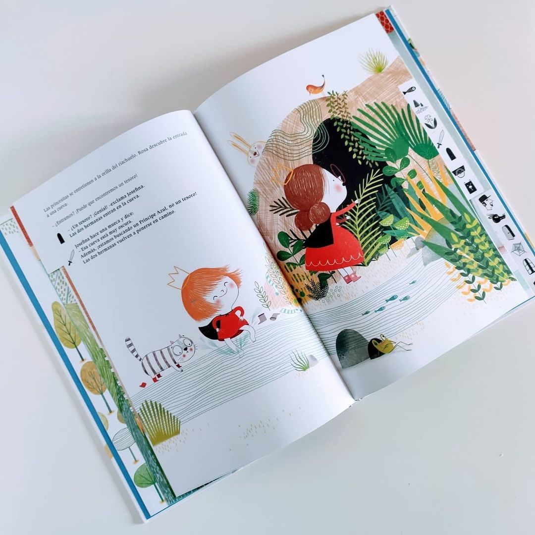 ¡Elige cómo sigue la aventura con Rosa y Josefina! Dos #princesas de armas tomar. Un #cuentoinfantil #interactivo y #participativo en el que a través de #pictogramas el #lector elige qué camino seguir en la historia. buff.ly/7ADpNWn