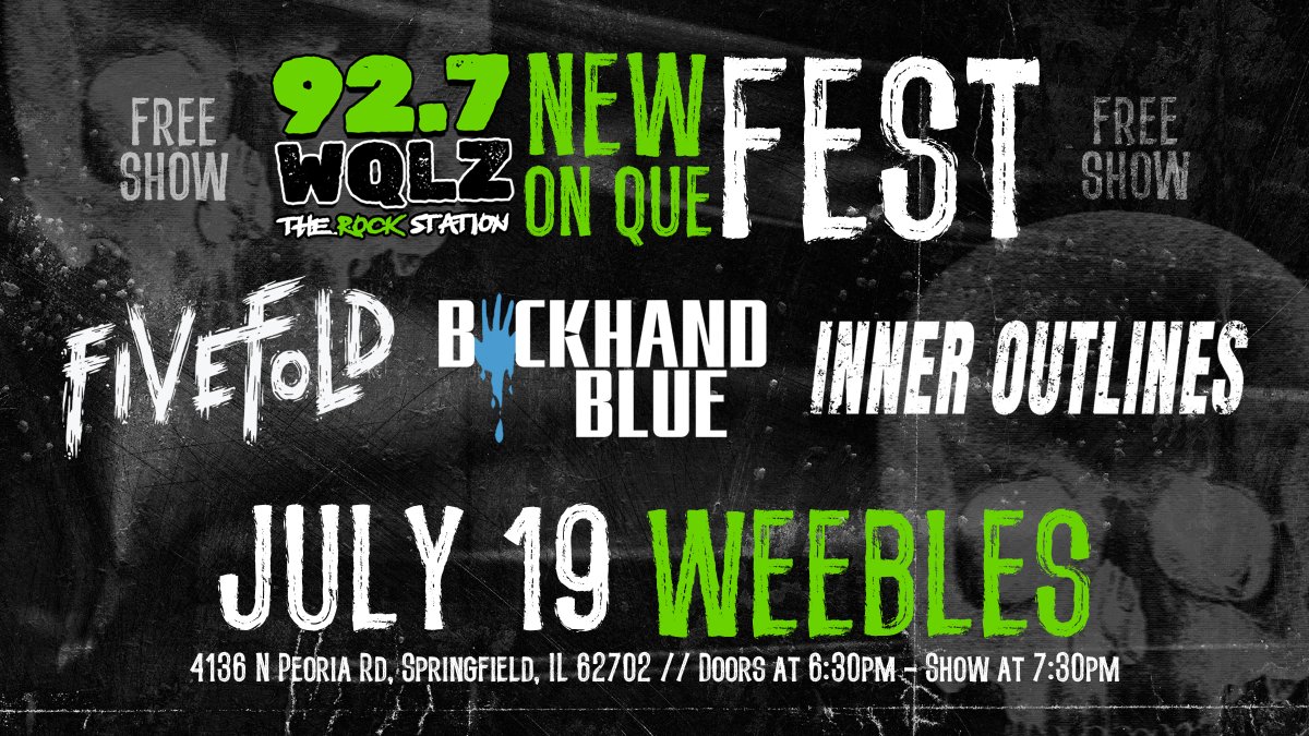 We are just three sleeps away from this show with <a href="/fivefoldband/">FIVEFOLD</a>, <a href="/backhandblue/">BACKHAND BLUE</a> &amp; <a href="/InnerOutlines/">Inner Outlines</a>!
