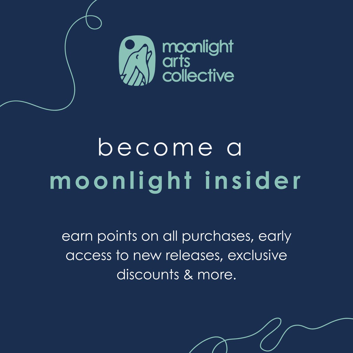 ☀️ day 7 of 12 days of summer = points on points on points.⁠ ☀️⁠
⁠
insiders earn 5x the rewards today only. and yes, 30% off sitewide continues too!
⁠
not an insider yet? tap the link to sign up and start earning. 💫
moonlightartscollective.com/pages/insiders