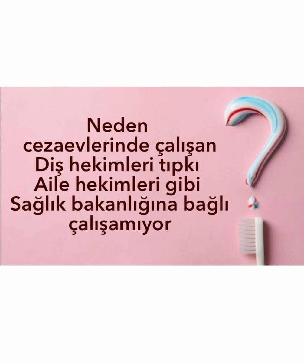 #MahkumDişHekimleri