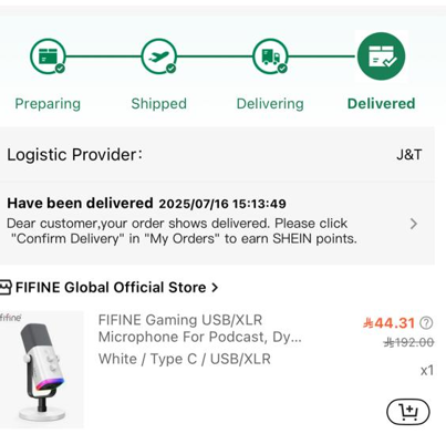 Gamer7S's tweet image. مع ان عندي مايك RØDE PodMic واللي مستحيل اغيره..
لكن fifine am8 بـ44 ريال بس؟ ليش لا
صيدة اسطورية