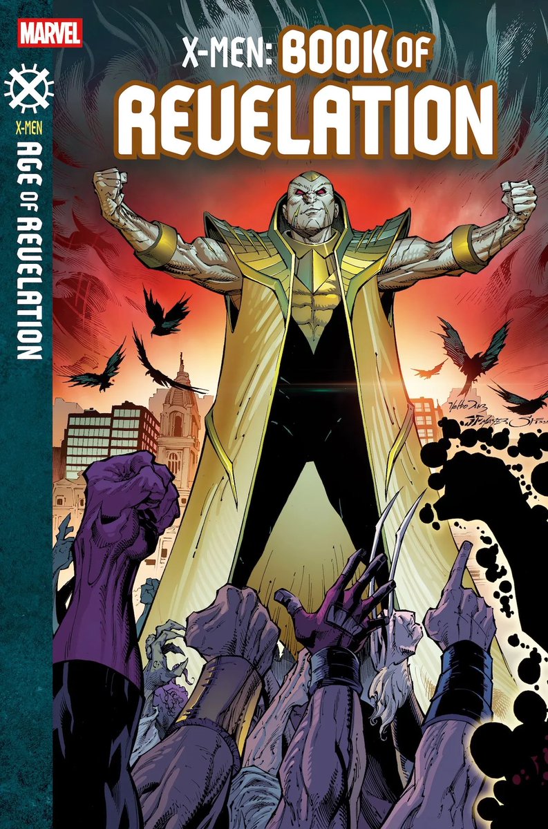 nethodiazz's tweet image. Out in October!
X-men Book of Revelation #1
The core part of the Age of Revelation storyline.
Covers and interiors by me. Story Jed Mackay.