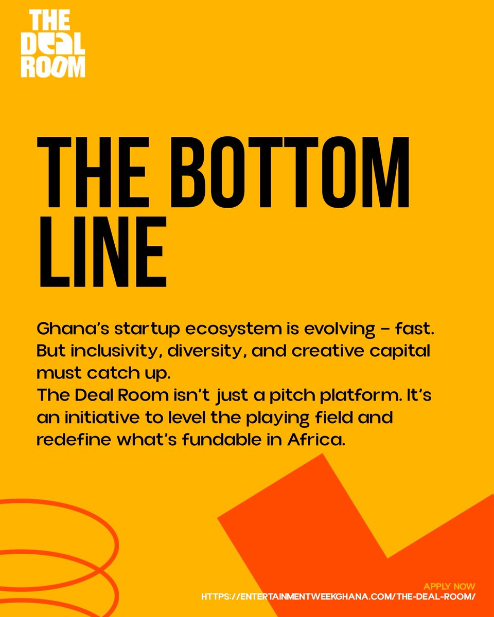 BlacVolta (@blacvolta) on Twitter photo These are some quick stats from the 2024 Investment and Startup Report.
It’s clear we need to do more to attract investment in the creator economy and that’s why the team is launching the Deal Room. <a href="/EntWeekGhana/">Entertainment Week Ghana</a>
Apply now : entertainmentweekghana.com/the-deal-room/ These are some quick stats from the 2024 Investment and Startup Report.
It’s clear we need to do more to attract investment in the creator economy and that’s why the team is launching the Deal Room. <a href="/EntWeekGhana/">Entertainment Week Ghana</a>
Apply now : entertainmentweekghana.com/the-deal-room/