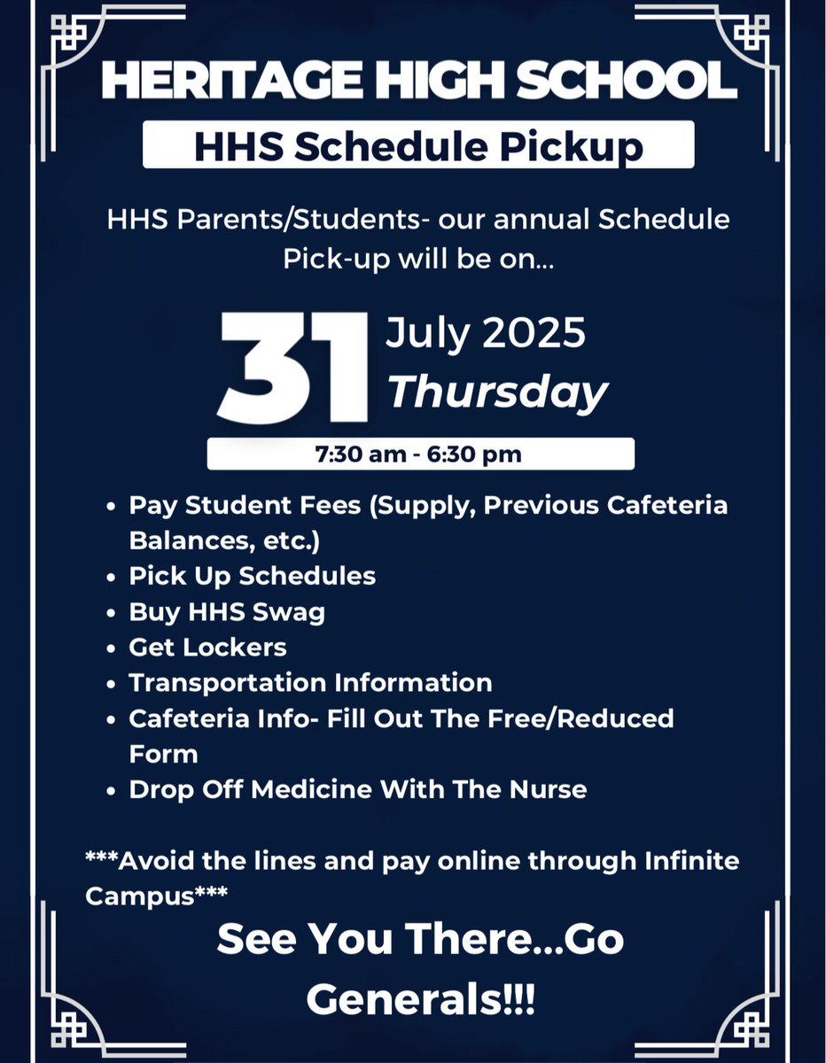 Heritage Generals tweet media