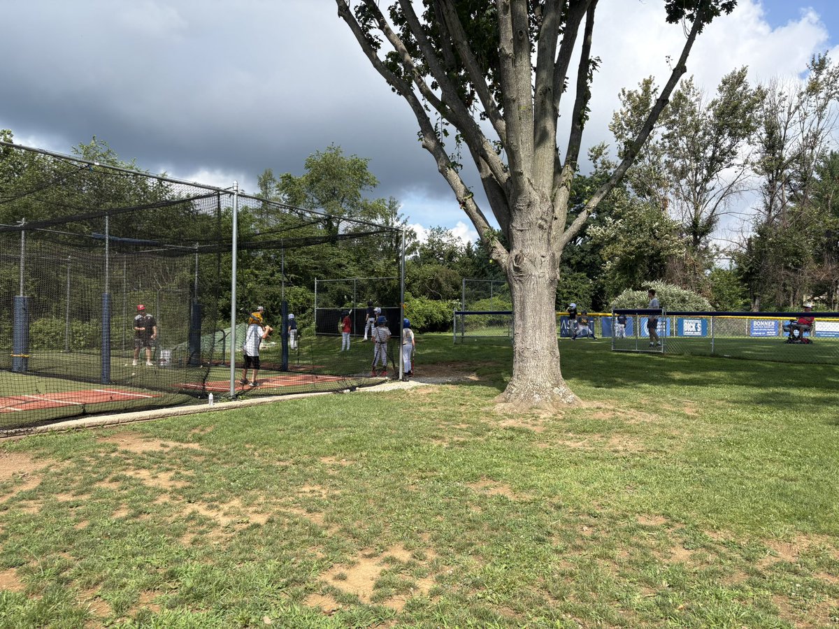 Day 3 in the books! Campers competed with our Penncrest players on hustle + dugout habits. Big thanks to Coaches Graham &amp; Ford for speaking on HS baseball, and to <a href="/nclement111/">Noah Clement</a> for sharpening our infielders! Competition Thursday is UP! #LionsCamp #Family