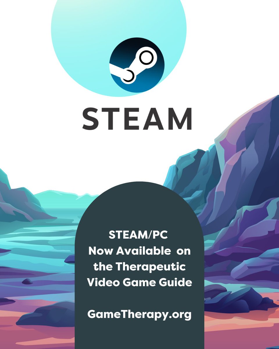 CPCharity's tweet image. Big update from Child’s Play Charity: Our Therapeutic Game Guide is now available for PC/Steam games! That means more kids (and you) can experience healing through games we know and love. Play Games, Feel Better™ gametherapy.org @Steam