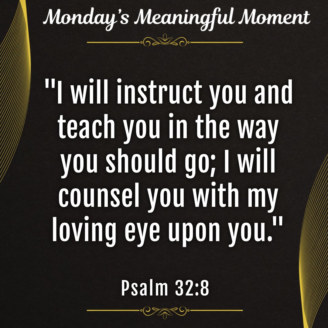 luanasbooks's tweet image. When the path ahead feels uncertain, trust that the One who sees the whole road is walking beside you. You’re not navigating life on your own—He’s already gone before you.
#meaningfulmoment #psalm32 #christianity
