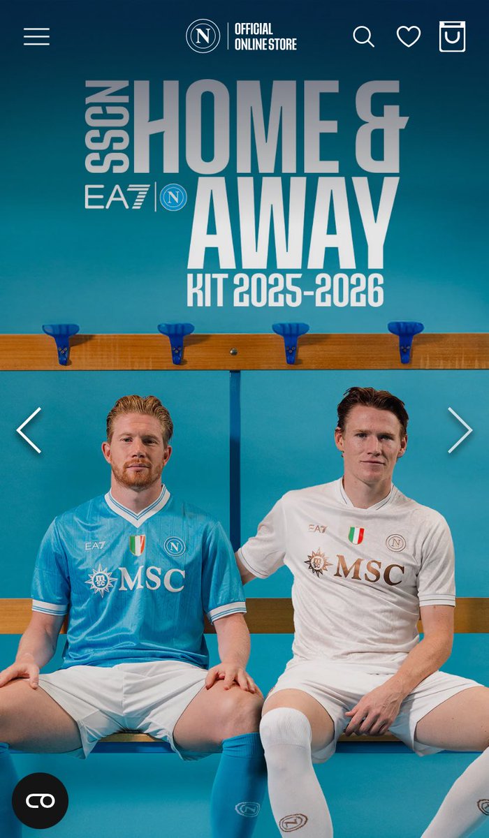 KDBZone_'s tweet image. Napoli 25/26 kits have been released