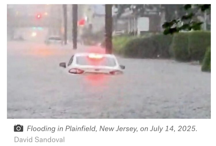 #ClimateCrisis at the doorstep of #NewYorkCity, #NewJersey. Flash flooding. 2 dead. 2000 flights grounded. 50 million under flood alert. @Americans! - Demand more climate action now (while we still can). #DefundFossilFuels #ChangeLandUse #FlyLessBuyLess #CriminaliseLobbying