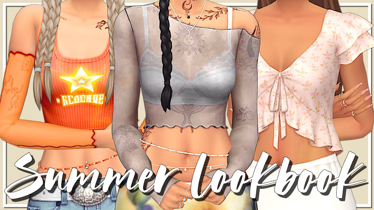 ⭐️ N E W V I D E O ⭐️The Sims 4 | SUMMER LOOKBOOK 2025 | + cc links

▶️youtu.be/38B_UF_Fksg

#Sims4 #sims4cc