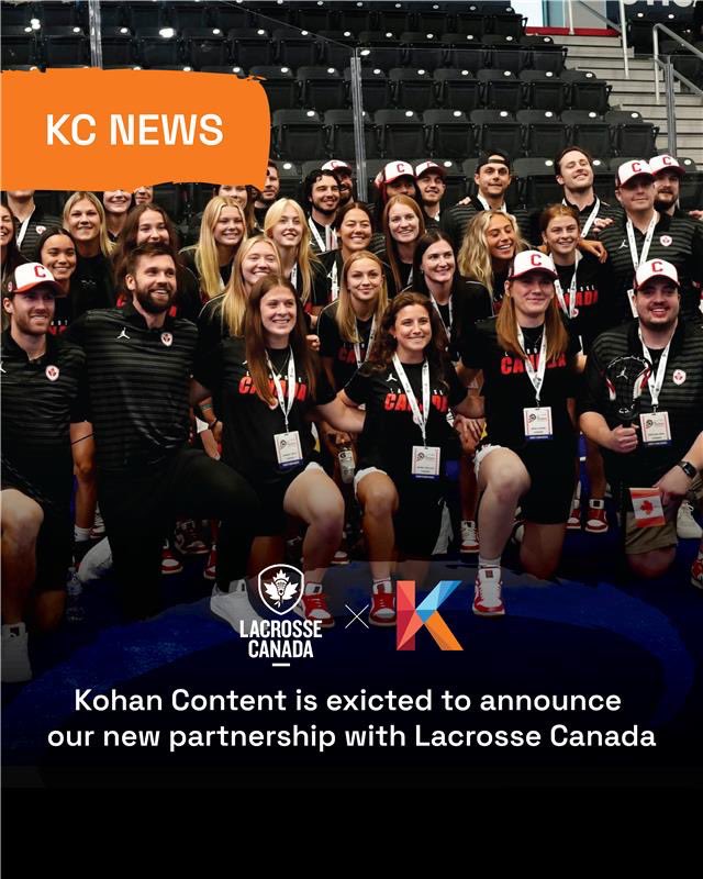 KohanContent's tweet image. We're thrilled to announce our latest partnership with @CanadaLacrosse! 🇨🇦
Together, we’re shaping the stories that build momentum for the 2028 Olympics and beyond.
This is just the beginning of an exciting journey to bring lacrosse to the world stage. Stay tuned as we work to…