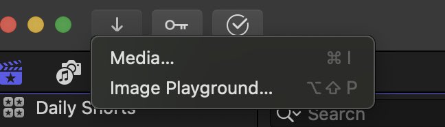 TechExamined's tweet image. Dear @Apple Final Cut team… Please remove the stupid Image Playground option from the download tab… Put it in the menu or somkething… I can’t tell you how many times I click the arrow and just wait…I know users hate this and I haven’t even looked on Google to see how many…