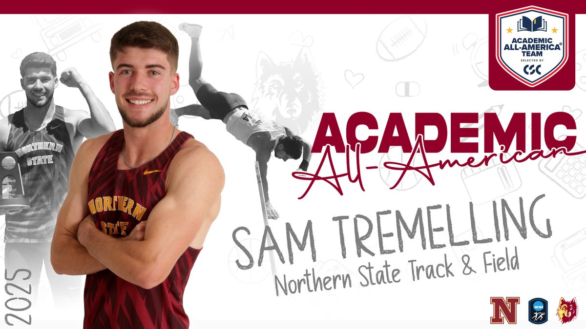 WolvesAthletics's tweet image. .@nsuwolves_tfcc | Tremelling Lands Historic CSC Academic All-America® Award
#GoWolves🐺 | #maroonNgold🐾
READ MORE ⬇️
nsuwolves.com/news/2025/7/16…