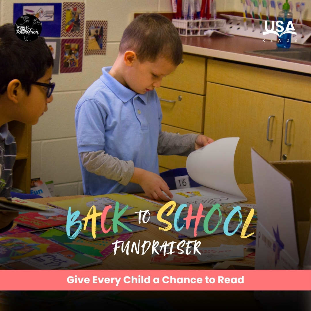 We're launching a #BackToSchool fundraiser to provide children aged 4–12 in underserved communities with the books, tutoring, and literacy support they need to thrive. 

Your donation can help rewrite the future for thousands of children: worldliteracyfoundation.org/back-to-school/