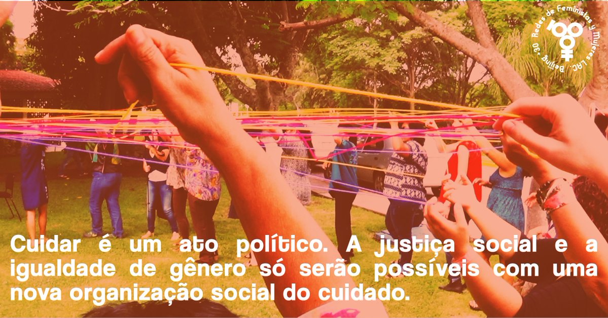 redclade's tweet image. A redistribuição justa do trabalho de cuidado é uma aposta profundamente política, pois implica desmontar as assimetrias de poder associadas à divisão sexual do trabalho.
📌 forofeministaxvicrm.my.canva.site/#inicio
#TrabalhoDeCuidado
#Pequim30
#CuidarDeQuemCuida
#SociedadeDoCuidado