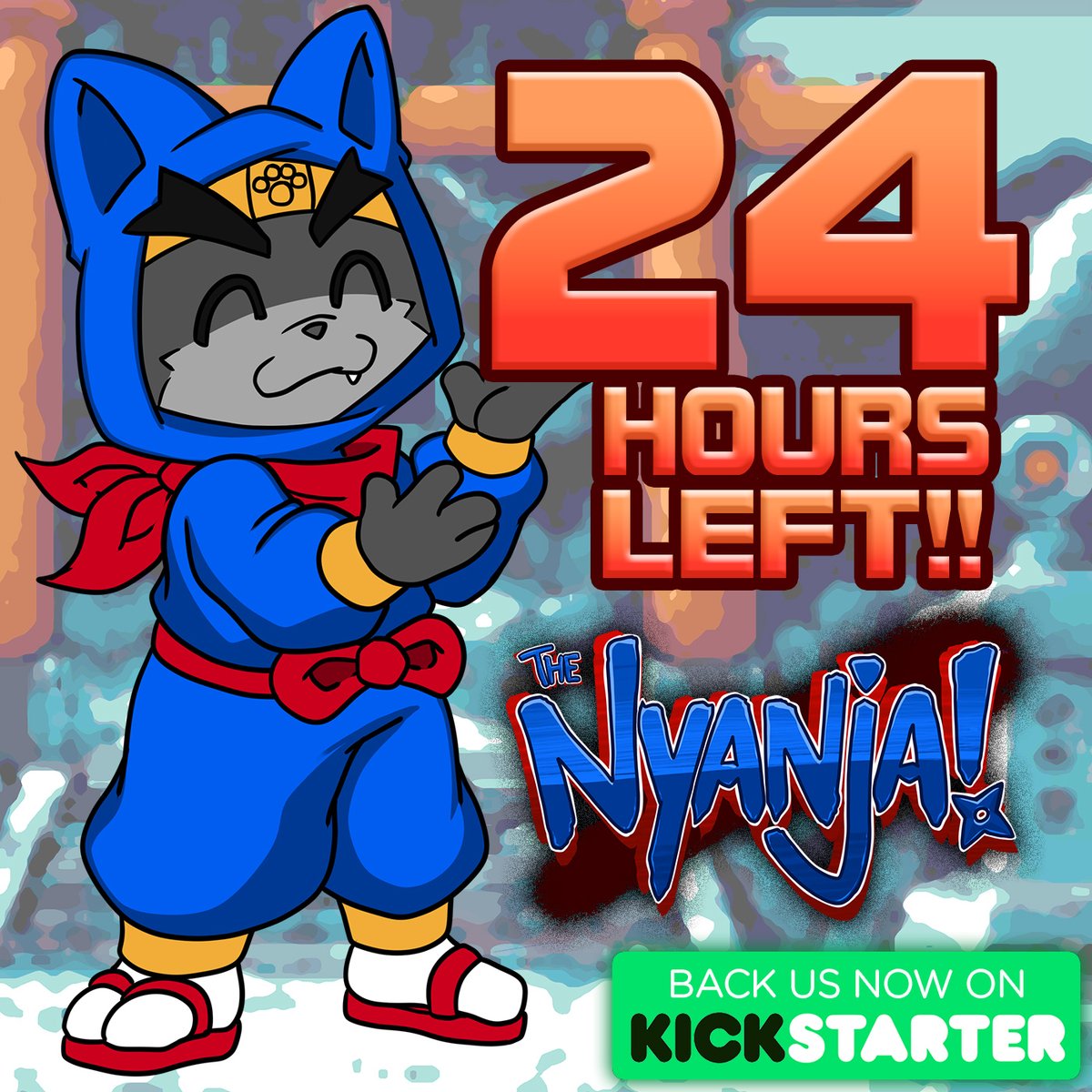 SarumaruVG's tweet image. Only 24 hours left to support our game, The Nyanja! Not only does pricing for all the items & merch that we offer go up, many items you can only get on the KS! Read this public update for more info;
kickstarter.com/projects/sarum…
#PCエンジン #indiedev #retrogaming #gaming #indiegames