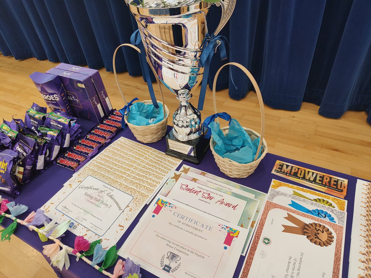 It's that time of the term! The <a href="/Challney_Girls/">Challney Girls</a> final Brady House 🗝️ assembly of the academic year was busy with so many certificates and prizes to be handed out! Well done ladies for your incredible work this past year 🥳 #ProudHeadofHouse