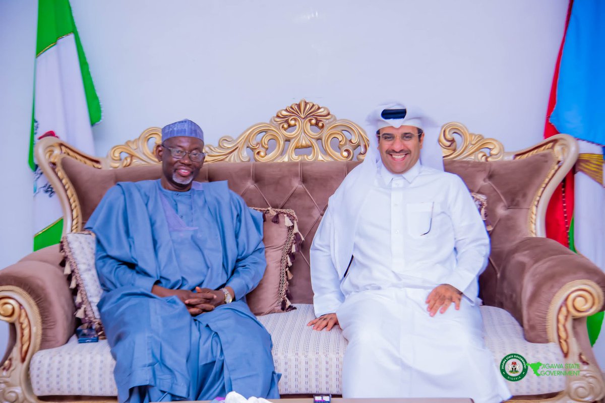 uanamadi's tweet image. Today at the Government House Dutse, I joined the Qatari Ambassador to Nigeria, Dr. Ali Bin Ghanim Al-Hajri, along with Sheikh Hamdi Abdou, the Country Director of qatar Charity @qcharityglobal to flag-off empowerment to our citizens. As part of our enduring collaboration, the…