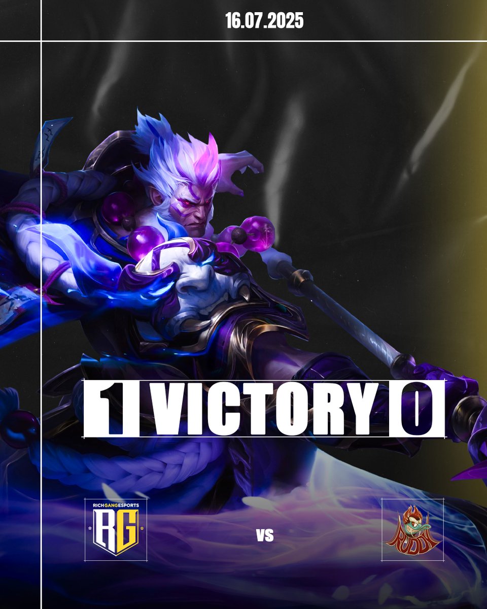 First game. First W.

We kick off our NLC split with a 1-0 victory over Ruddy💪🟦

The grind continues.

#StayRich #RichGang #NLC