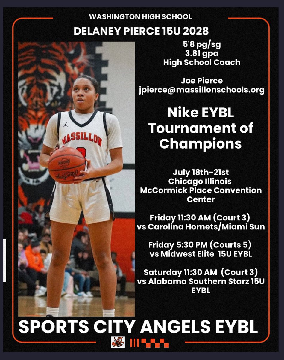 Some of our <a href="/MTigerGBasketb1/">Massillon Girls Basketball</a> will be on a court near YOU!! <a href="/_Hannah_cola/">Hannah</a> <a href="/RyleeAdams0/">Rylee Adams</a> <a href="/MiaPresPage2029/">Mia Page</a> <a href="/DJVegasPierce1/">Delaney Jae Vegas Pierce</a> any questions DM ME #GreatKidsGreatBALLERS #AlwaysReppin #MASSILLON