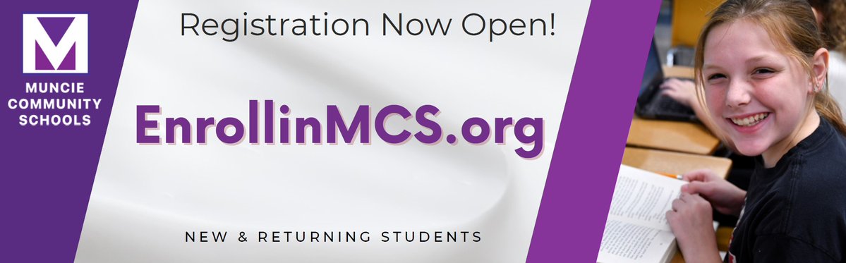 Did you know you can get in-person assistance registering your child for the upcoming school year? Visit your home school: July 23, 10 a-4p OR July 24, 1-6p. Don't need assistance? Just visit EnrollinMCS.org.