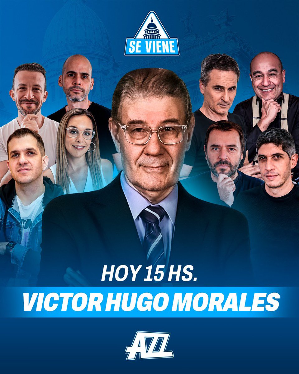 💣 Sí, a las 15 hs #SeViene una tarde política y bien picante, con la visita de <a href="/VHMok/">Víctor Hugo Morales</a>.

😉 Te esperamos, junto a <a href="/andreslerner90/">Andres Lerner</a> y un equipo que juega de memoria.

▶️ yt.openinapp.co/56nw1