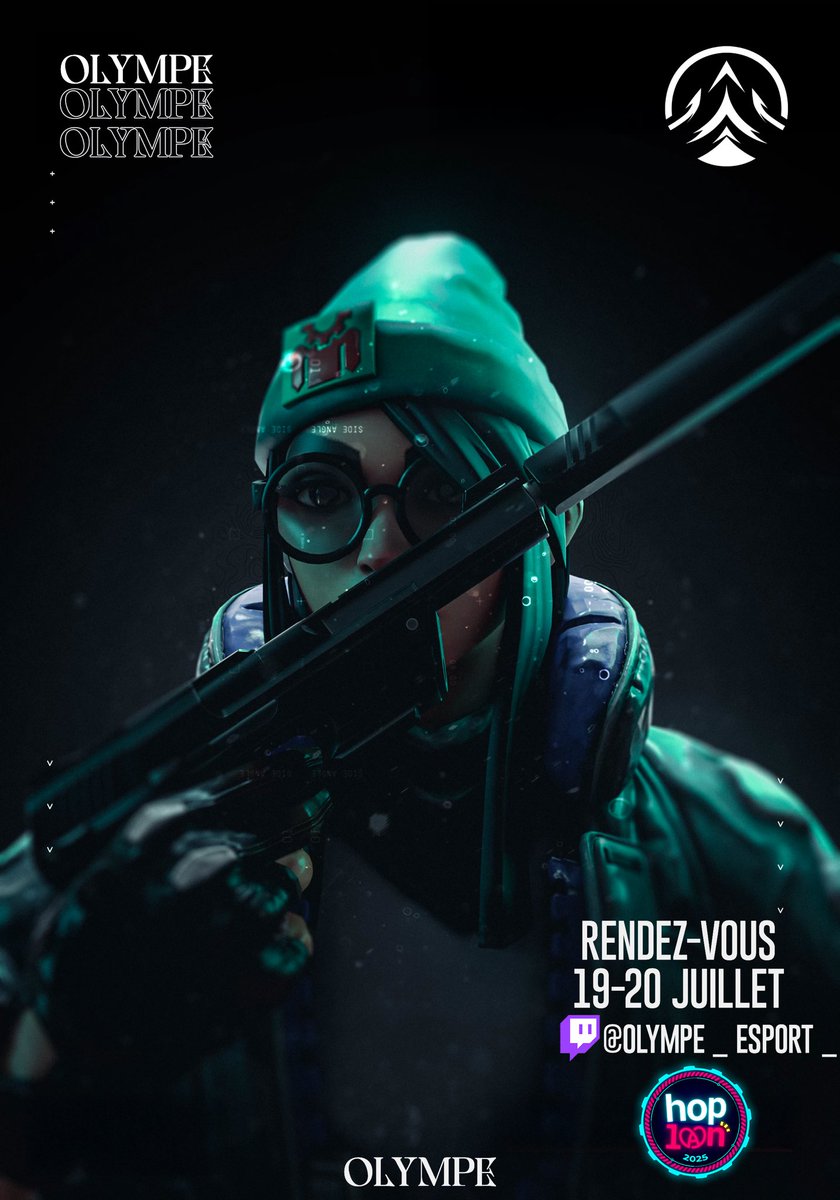 RENDEZ-VOUS LE 19-20 JUILLET POUR LA HOPLAN !🦾🦾
🔗 twitch.tv/olympe_esport_