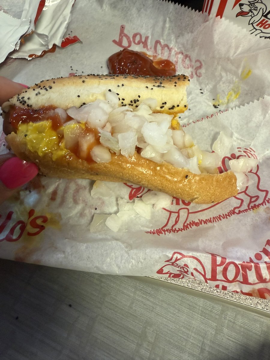 I blame <a href="/CheapSeats411/">FitzMagicChi🍀</a> for letting me know it was #NationalHotDogDay