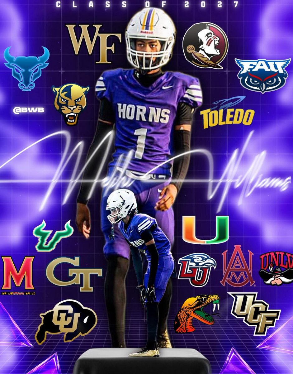 Mekhi Williams (@mekhiwilliams__) on Twitter photo #blessed #recruitmentIsStillOpen
<a href="/LennardFootball/">Lennard Football</a> <a href="/Coach_KBjr/">KB Belton 🏈</a> <a href="/CoachMJones52/">Coach M. Jones</a> <a href="/coachramsey/">🐐pastor de cabras 🐏</a> <a href="/coachccarter3/">Cole Carter</a> <a href="/H2_Recruiting/">Hasani (H2) | Football Recruiting</a> <a href="/Andy_Villamarzo/">Andy Villamarzo</a> #blessed #recruitmentIsStillOpen
<a href="/LennardFootball/">Lennard Football</a> <a href="/Coach_KBjr/">KB Belton 🏈</a> <a href="/CoachMJones52/">Coach M. Jones</a> <a href="/coachramsey/">🐐pastor de cabras 🐏</a> <a href="/coachccarter3/">Cole Carter</a> <a href="/H2_Recruiting/">Hasani (H2) | Football Recruiting</a> <a href="/Andy_Villamarzo/">Andy Villamarzo</a>