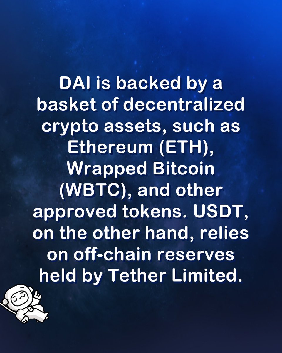 myetherwallet's tweet image. If you had to choose between holding $DAI or $USDT, which would it be? ⚖️🤔
Need a refresher on the differences? Read our latest blog piece comparing the two! ⤵️
myetherwallet.com/blog/dai-vs-us…