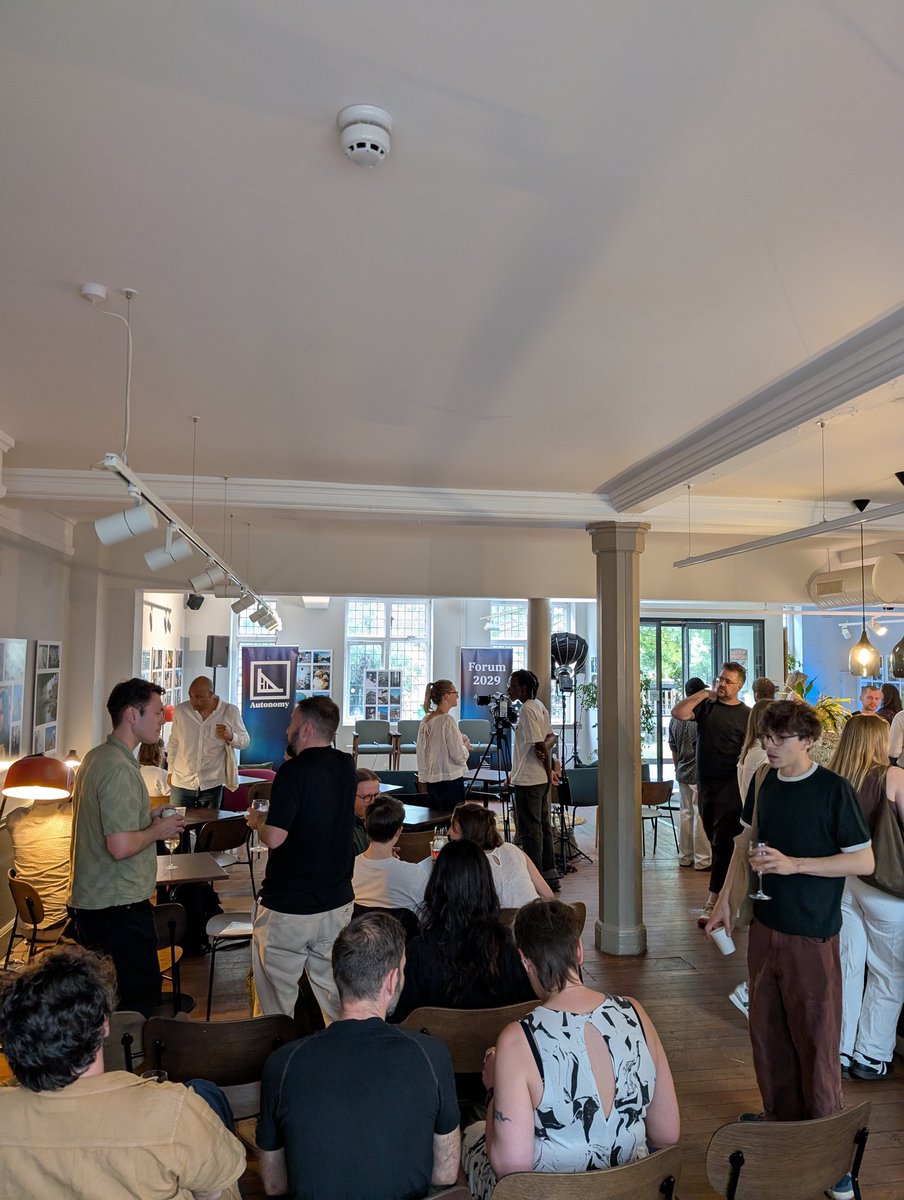 w_stronge's tweet image. Filling up for tonight&apos;s Forum 2029.