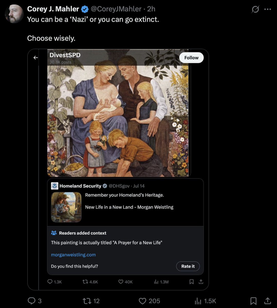 Posted by an unmarried and childless Nazi: