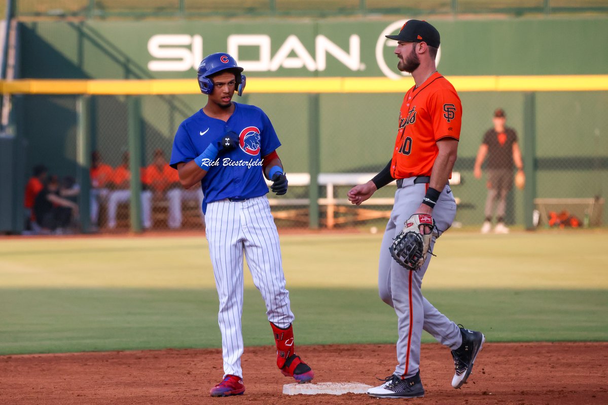 biest22's tweet image. Just a take that isn't based on any 'inside info' - I've got to wonder if Ronny Cruz gets a promotion to @Pelicanbaseball after the ACL wraps next week. Ronny always played good defense and his bat has made great progress as the season progressed. #Cubs #CubsProspect #ACL2025