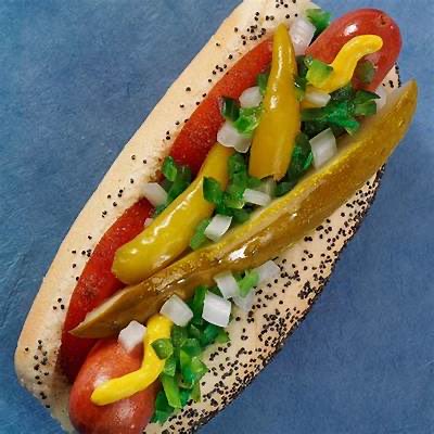 ChicagoLions's tweet image. The Chicago hot dog. A work of art.
#NationalHotDogDay