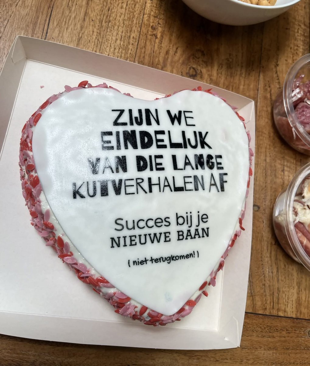 Voor als er iemand vertrekt bij het werk... #dikketip 👍