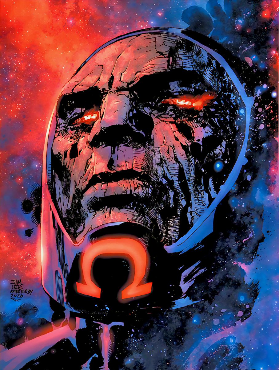AquamanUniverse's tweet image. Just In: DC K.O. #1 Darkseid Variant by @JimLee after Jack Kirby!