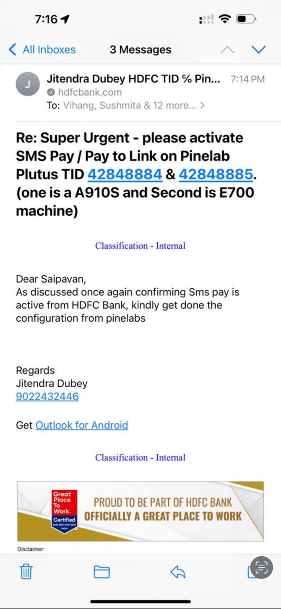 photonicsindia's tweet image. Respected Sir,

As a tax paying customer of #Pinelab, I am writing to express my concerns regarding the recent #fraudulent actions of Pinelab, a public limited company. 

I would like to ask govt of india what is going on and how would you explain following

#Pinelab, which