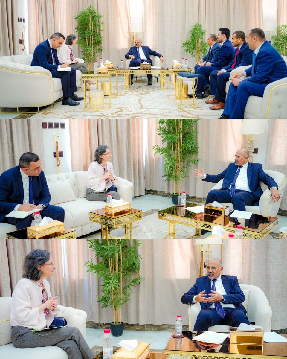 مروان المسعدي (@marwansoth) on Twitter photo الرئيس الزُبيدي يبحث مع سفيرة فرنسا تطورات المشهد السياسي والاقتصادي في البلاد
stcaden.com/posts/30079
<a href="/AidrosAlzubidi/">عيدروس الزُبيدي - Aidaros Alzubidi</a>
#المجلس_الانتقالي_الجنوبي الرئيس الزُبيدي يبحث مع سفيرة فرنسا تطورات المشهد السياسي والاقتصادي في البلاد
stcaden.com/posts/30079
<a href="/AidrosAlzubidi/">عيدروس الزُبيدي - Aidaros Alzubidi</a>
#المجلس_الانتقالي_الجنوبي