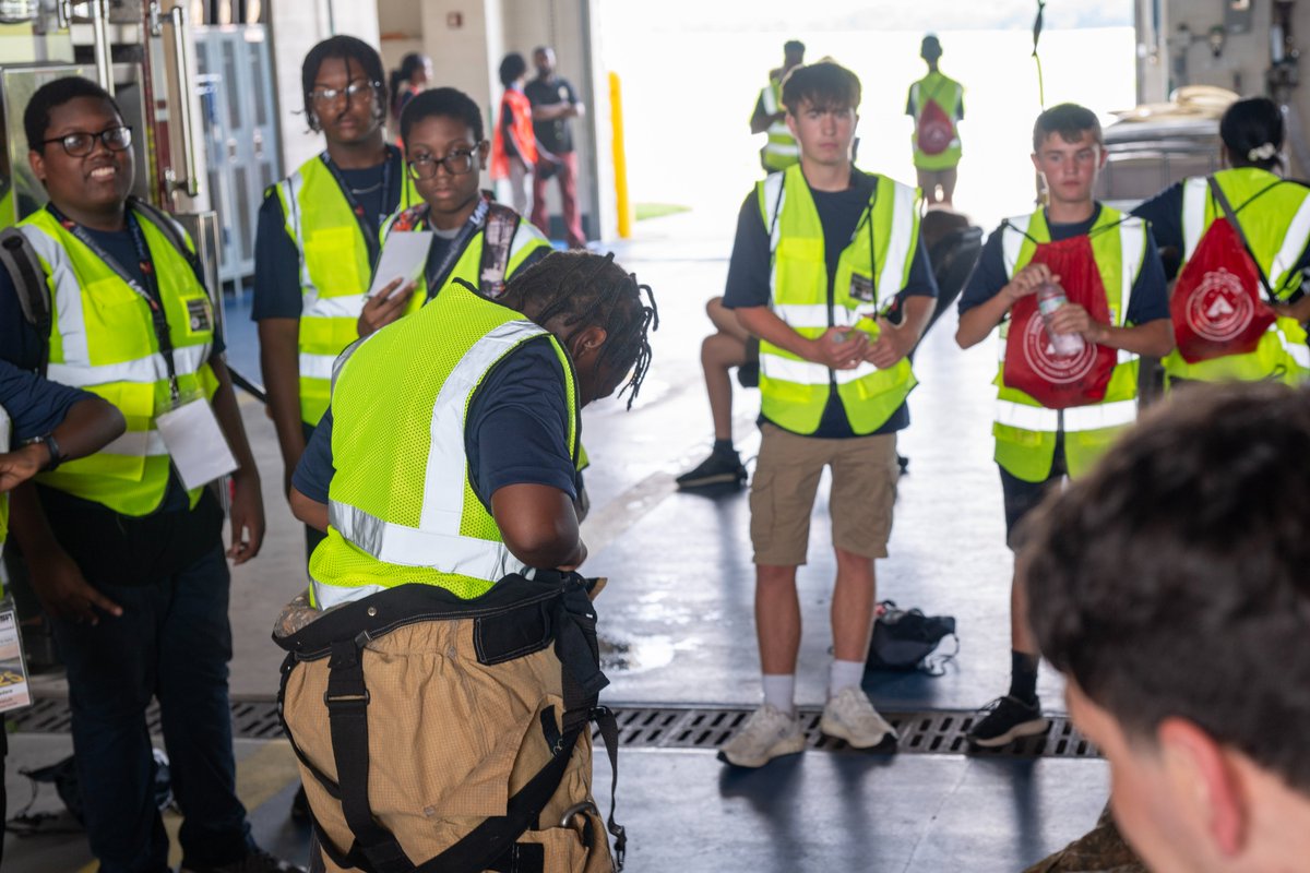 BWI Marshall Airport (@bwi_airport) on Twitter photo Our Summer Youth Initiative this week is introducing our visiting students to all facets of the airport, including fire safety.
While visiting @BWIfire, students got to try on equipment, tour vehicles and watch a live practice burn. #BWIyouth @BWIpartner <a href="/RecNParks/">Baltimore Rec & Parks</a> Our Summer Youth Initiative this week is introducing our visiting students to all facets of the airport, including fire safety.
While visiting @BWIfire, students got to try on equipment, tour vehicles and watch a live practice burn. #BWIyouth @BWIpartner <a href="/RecNParks/">Baltimore Rec & Parks</a>