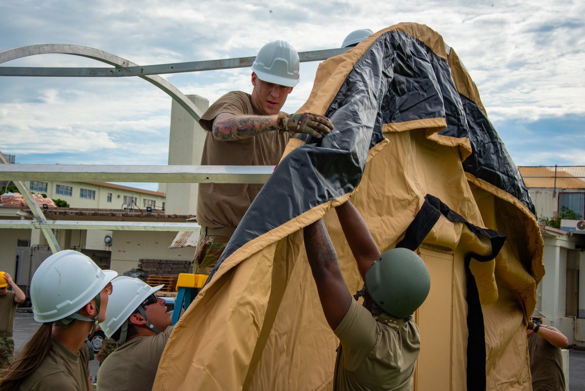 AirNatlGuard's tweet image. .@TNMilitaryDept Airmen integrated with #TotalForce, joint and host-nation counterparts for annual training in Okinawa, Japan.
The high-tempo environment enables Airmen to experience the pace and challenges of working in the @INDOPACOM theater.
🔗ang.af.mil/Media/Article-…