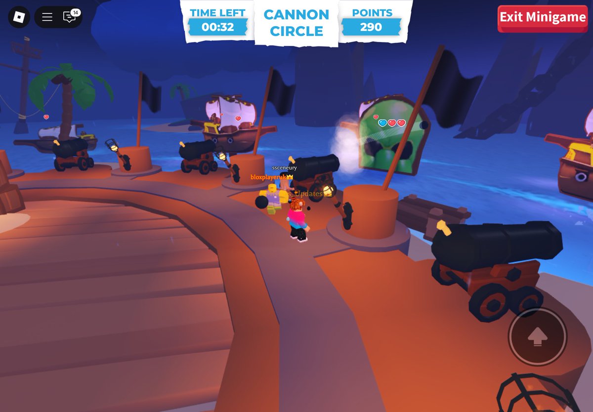 AMNews_Updates's tweet image. A new Summer Minigame was play tested! It’s called ‘Cannon Circle’ and the aim is to sink ships by shooting cannons! 🏴☠️😁
But krakens will be in the way, and you will have to kill them to get a higher score! 🐙
Are you excited to play this minigame? 🤔